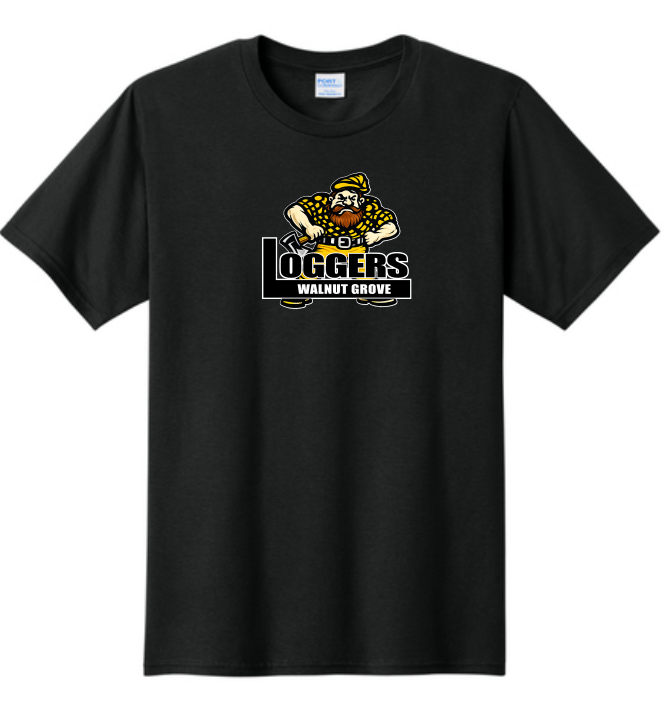 2026 WG Loggers : Design 2 : Port & Co™ Fan Favorite™ Tee