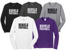 Load image into Gallery viewer, MCC 2026 Football : Port &amp; Company® Long Sleeve Core Cotton Tee