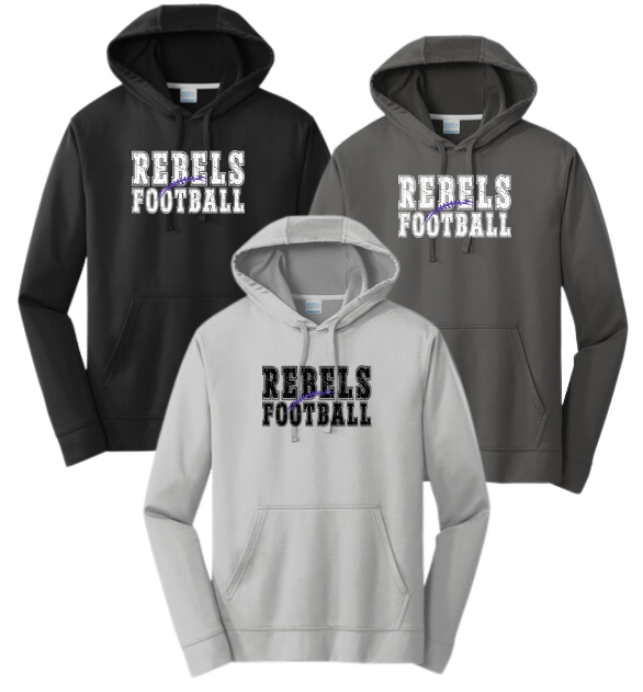MCC 2026 Football : Port & Company Performance Fleece Hoodie