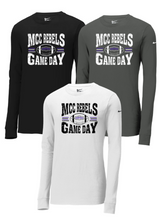Load image into Gallery viewer, MCC 2026 Football : GAME DAY : Nike Dri-FIT Cotton/Poly Long Sleeve Tee