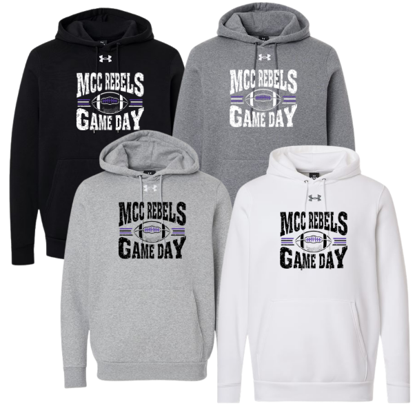 MCC 2026 Football : GAME DAY : UA Team Icon Fleece Hooded Sweatshirt