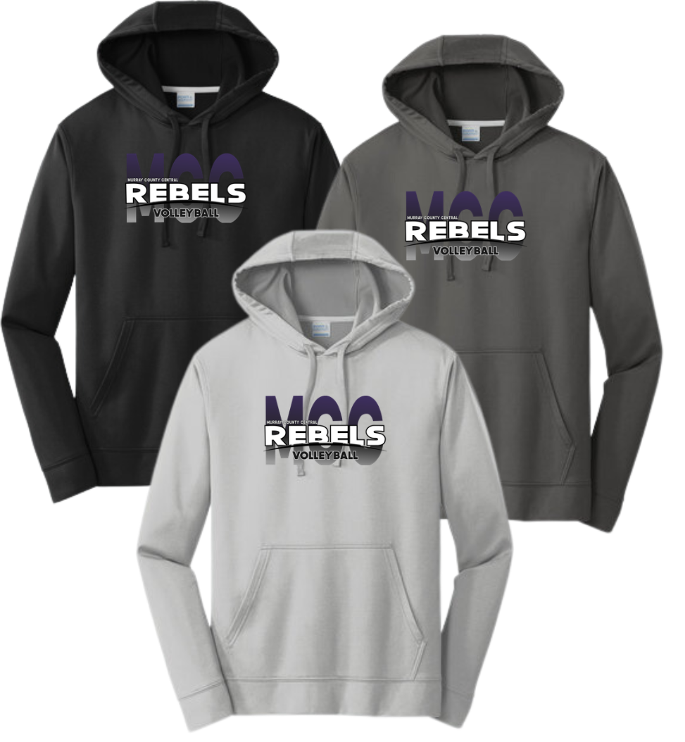 MCC 2026 Volleyball : Port & Company Performance Fleece Hoodie