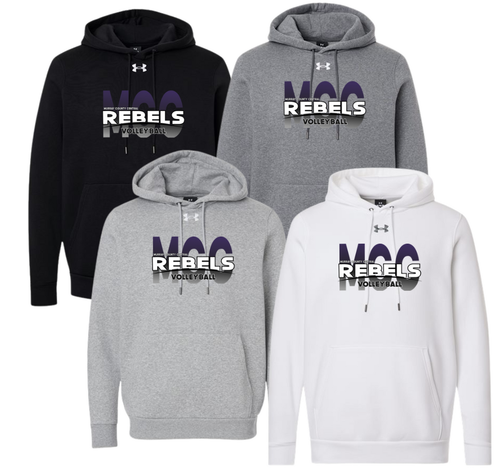 MCC 2026 Volleyball :  UA Team Icon Fleece Hooded Sweatshirt