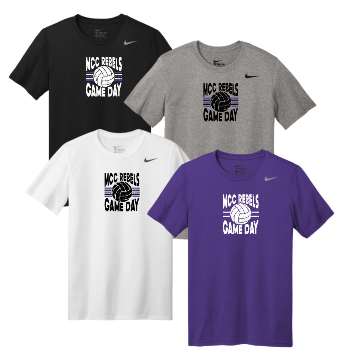 MCC 2026 Volleyball : GAME DAY :  Nike Team rLegend Tee