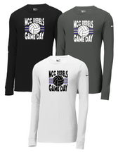 Load image into Gallery viewer, MCC 2026 Volleyball: GAME DAY : Nike Dri-FIT Cotton/Poly Long Sleeve Tee