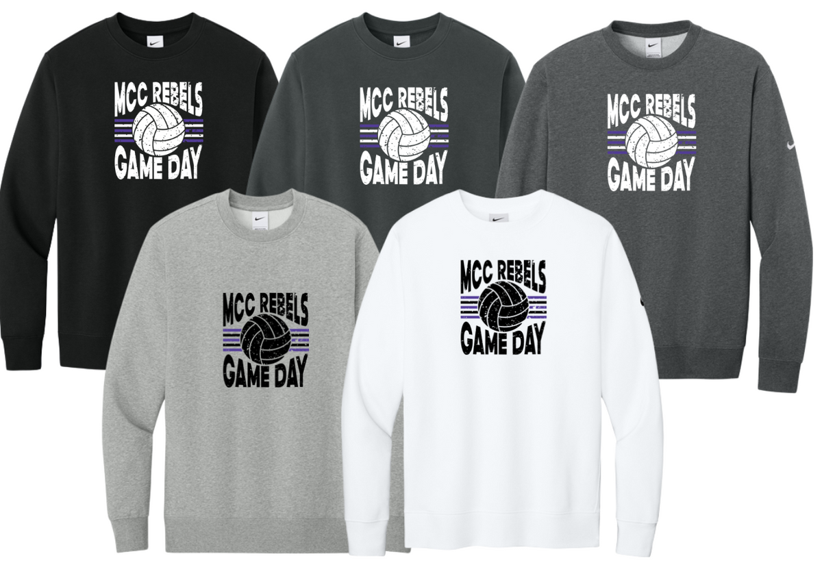 MCC 2026 Volleyball : GAME DAY: Nike Club Fleece Crew