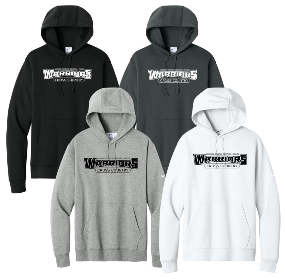 MCC/F 2026 Cross Country: Nike Club Fleece Sleeve Swoosh Pullover Hoodie