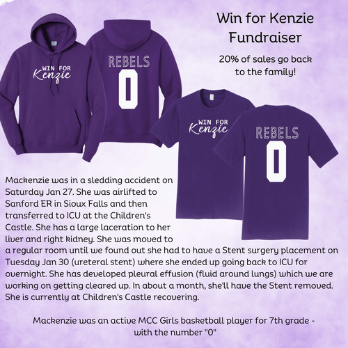 Win for Kenzie Fundraiser