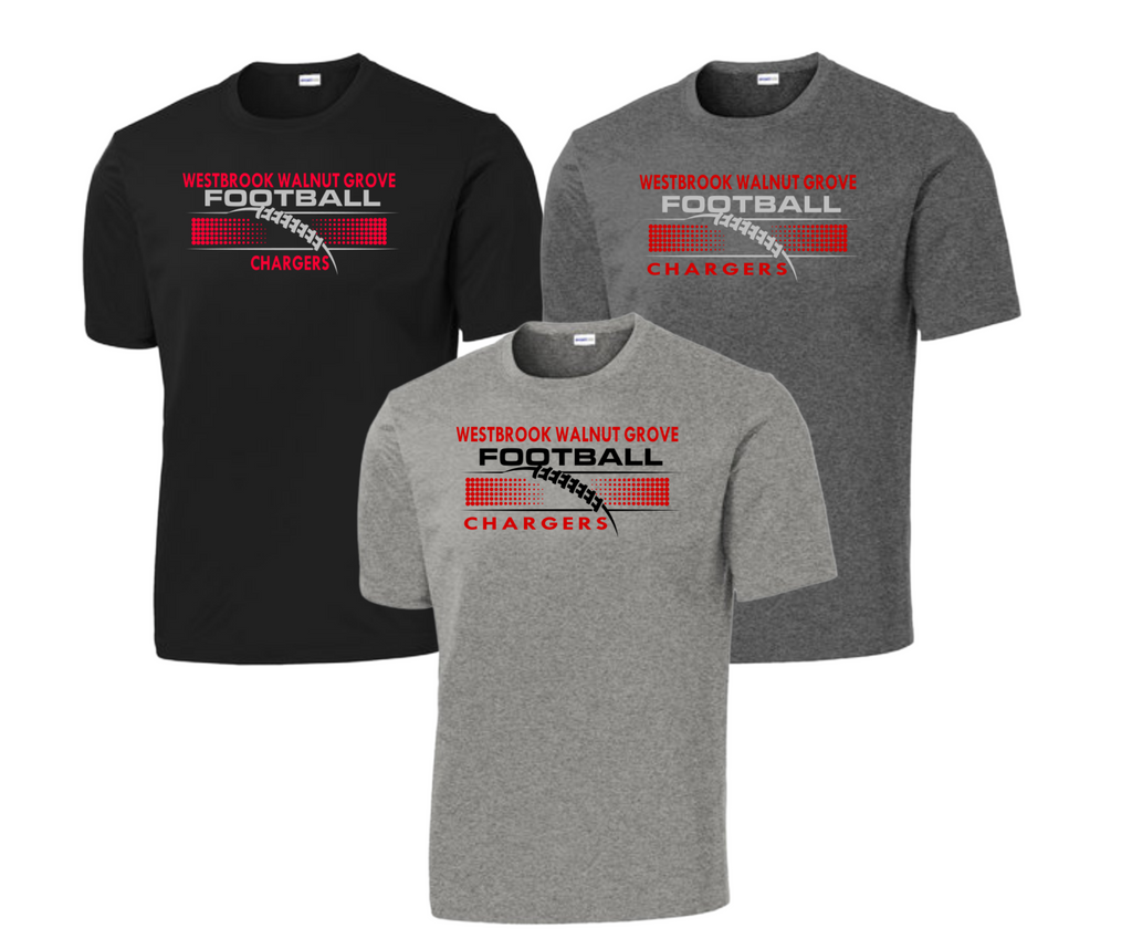 WWG Football 2023 : Sport-Tek® PosiCharge® Competitor™ Tee
