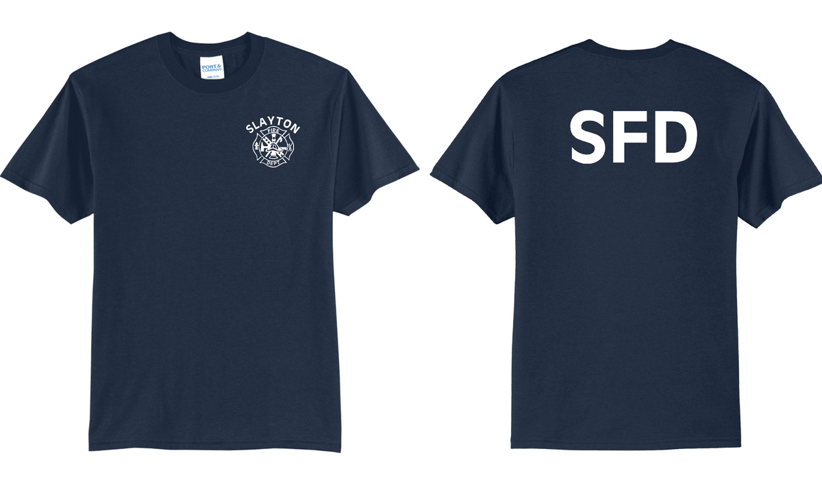 Slayton Fire Department Maltese Cross TShirt