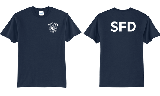 Slayton Fire Department Maltese Cross TShirt