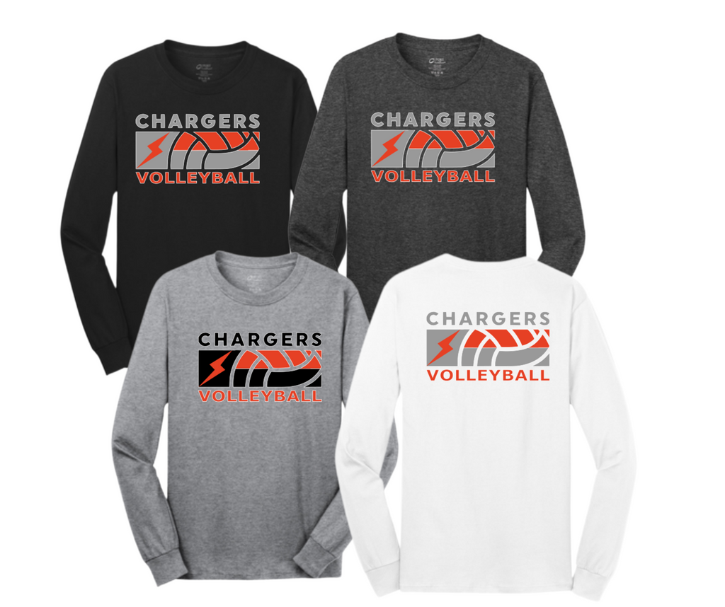 WWG Volleyball 2023 : Port & Company® Long Sleeve Core Cotton Tee