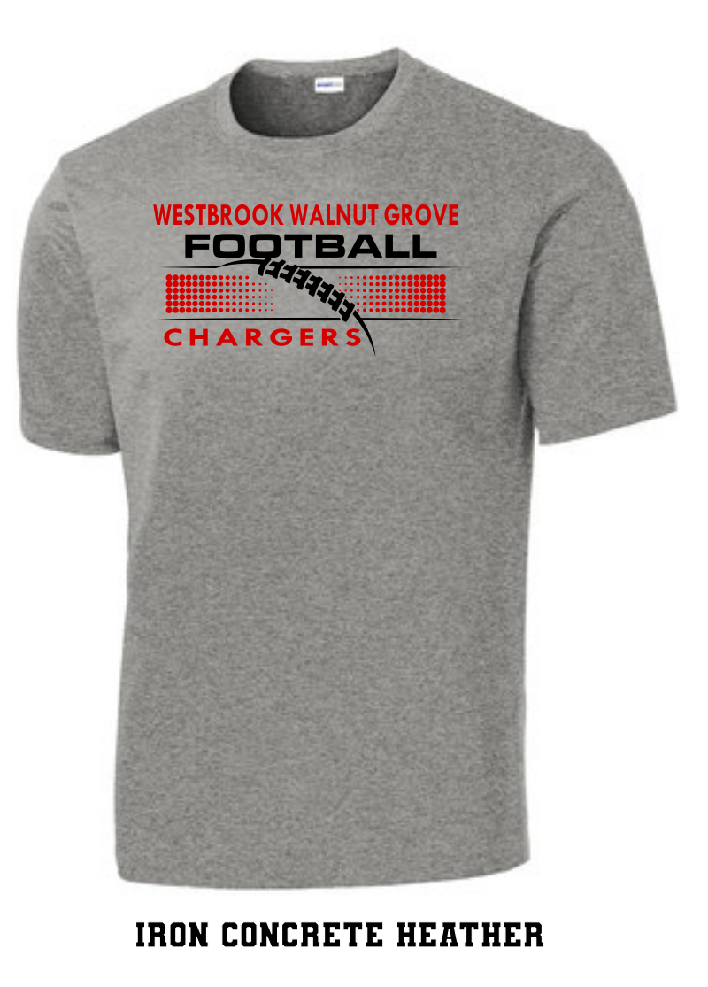 WWG Football 2023 : Sport-Tek® PosiCharge® Competitor™ Tee