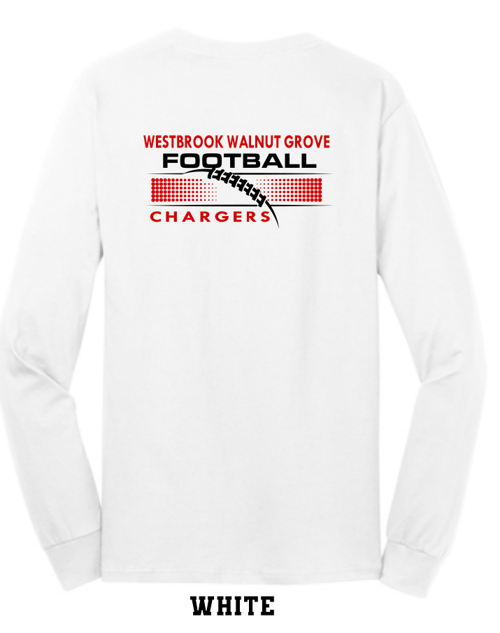 WWG Football 2023 : Port & Company® Long Sleeve Core Cotton Tee