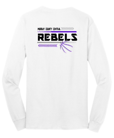MCC 2023Basketball : Port & Company® Long Sleeve Core Cotton Tee