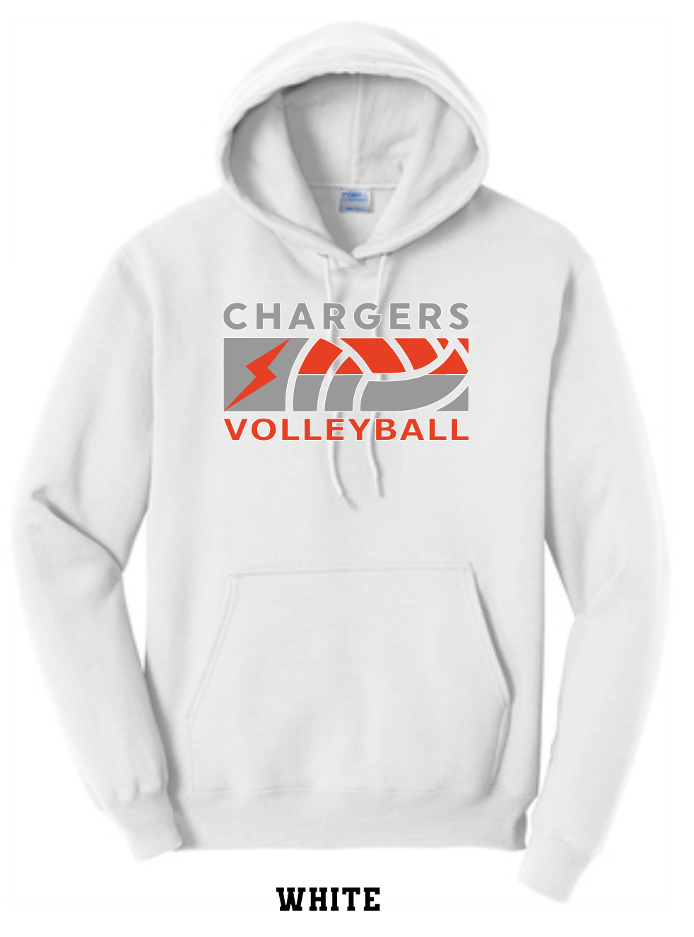 WWG Volleyball 2023 : Port & Company® Core Fleece Pullover Hooded Sweatshirt