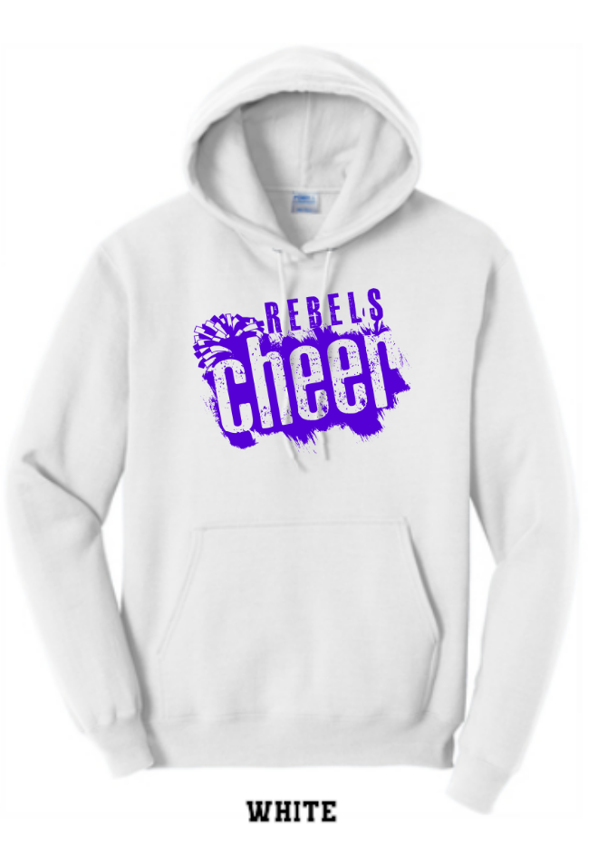 MCC 2023 Cheer : Port & Company® Core Fleece Pullover Hooded Sweatshirt