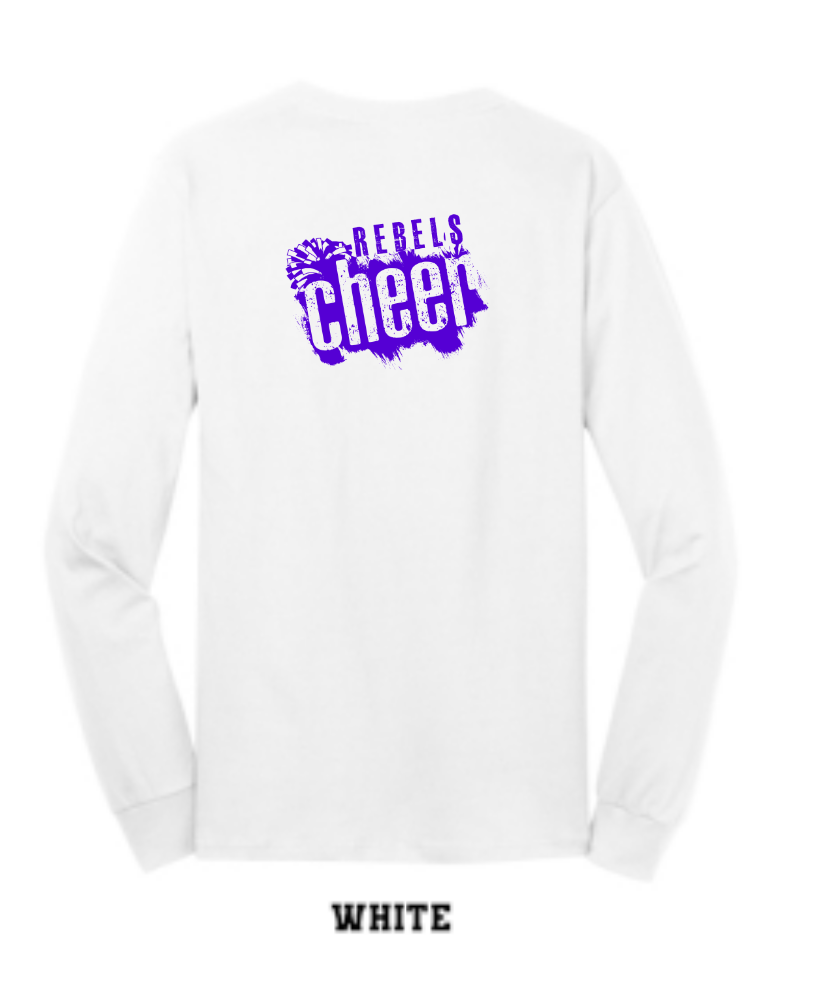 MCC 2023 Cheer: Port & Company® Long Sleeve Core Cotton Tee