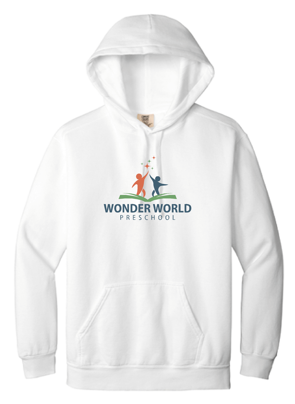 Wonder World Preschool Adult Comfort Colors® Ring Spun Hooded Sweatshirt