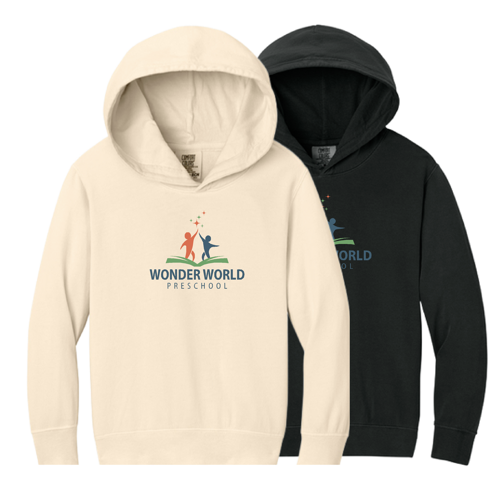 Wonder World Preschool Youth Comfort Colors® Ring Spun Hooded Sweatshirt