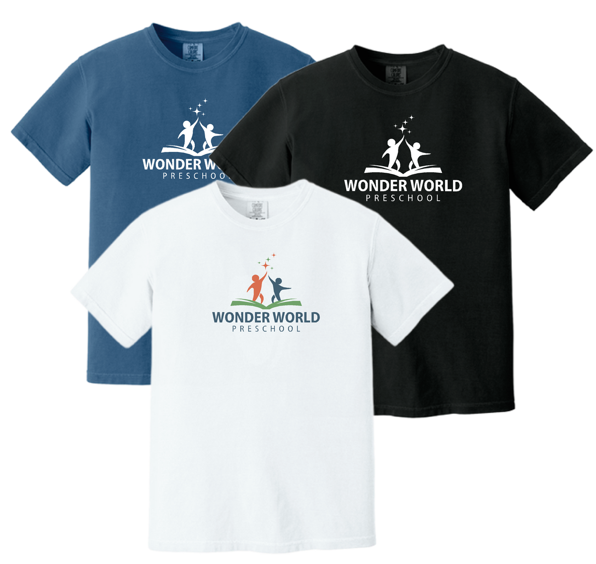 Wonder World Preschool Youth Comfort Colors T-Shirt