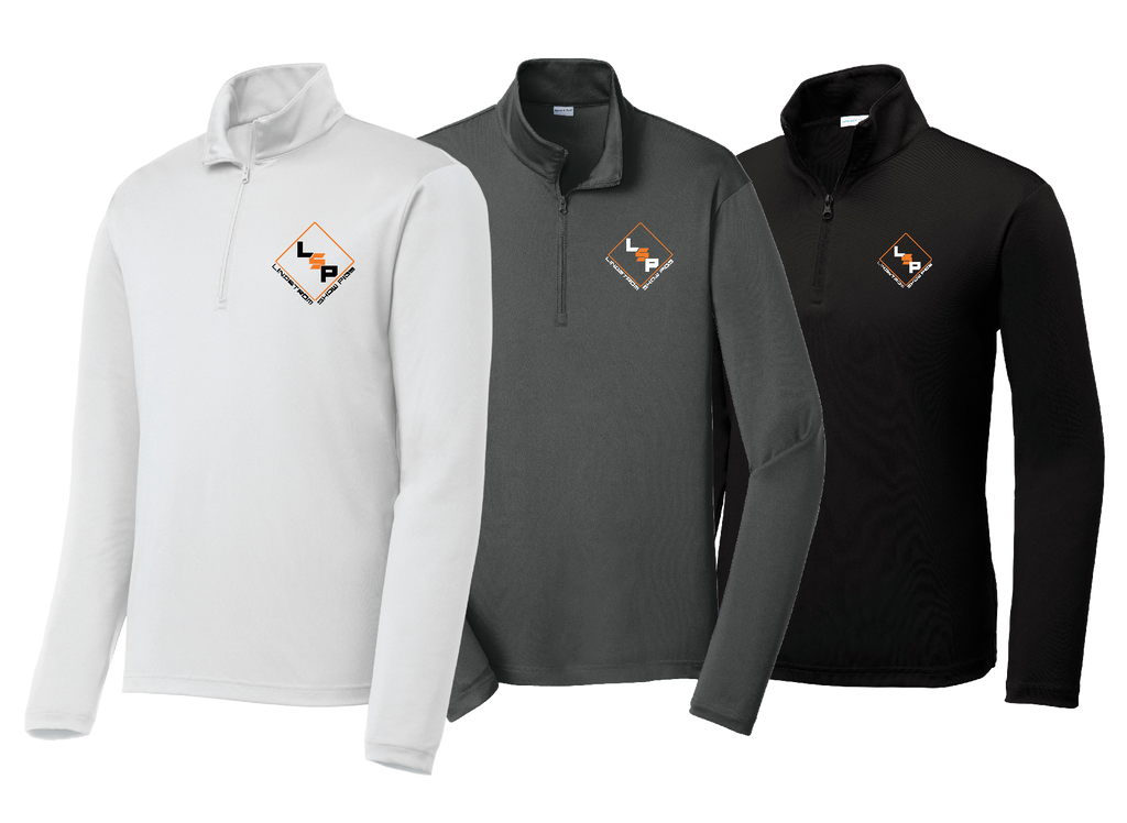 Lindstrom Show Pigs : SportTek® PosiCharge® Competitor™ 1/4-Zip Pullover (Youth,Ladies & Mens)