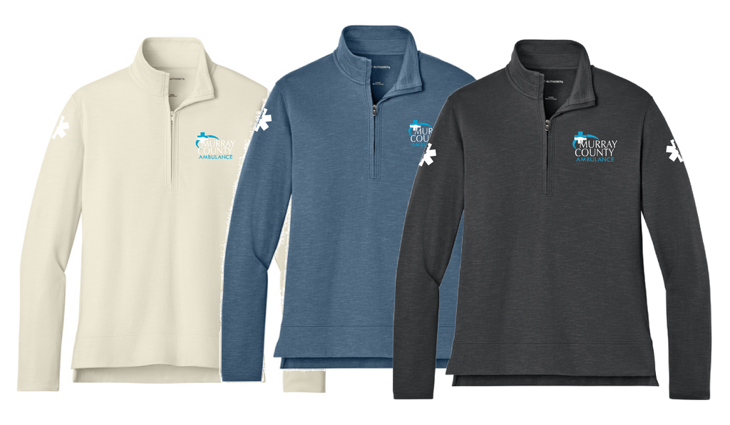 Murray County Ambulance - Embroidered Port Authority® Breakwater 1/4-Zip