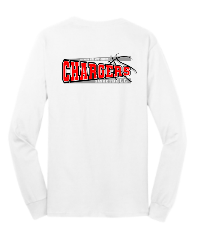 WWG Basketball 2023 : Port & Company® Long Sleeve Core Cotton Tee
