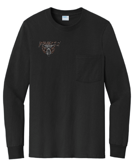 IHMC-Port & Company® Long Sleeve Pocketed Tee