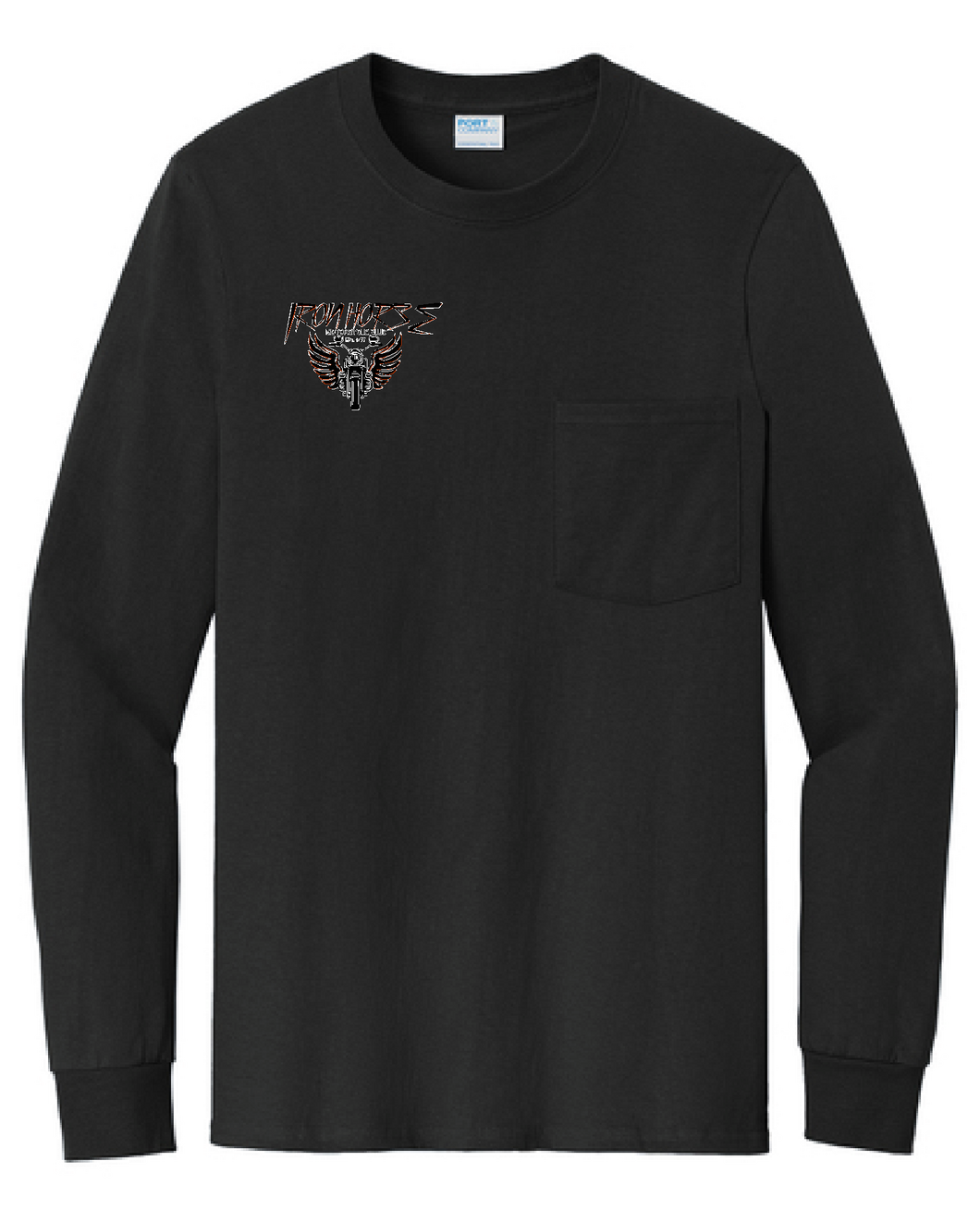 IHMC-Port & Company® Long Sleeve Pocketed Tee