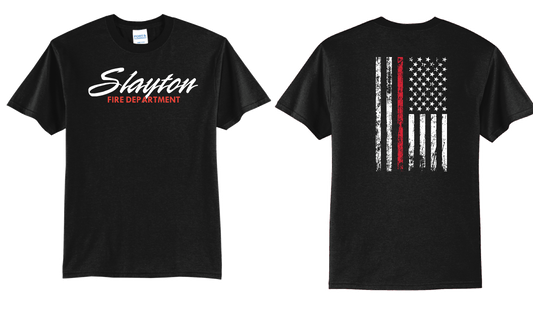 Slayton Fire Department Flag TShirt