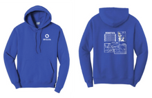 Load image into Gallery viewer, SD State Robotics Club - Port &amp; Company® Core Fleece Pullover Hooded Sweatshirt