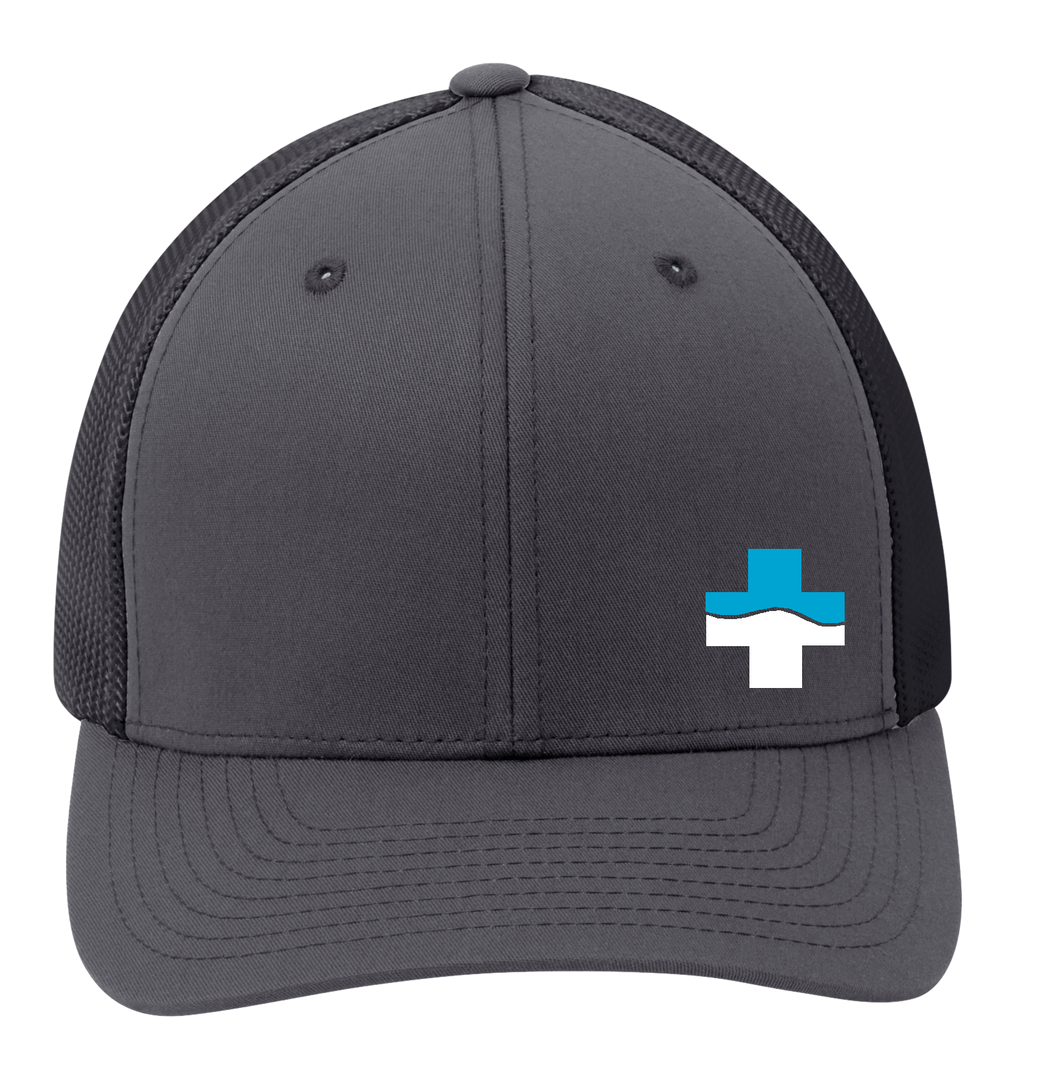 MCMC Apparel - Embroidered Port Authority® Flexfit® Mesh Back Cap