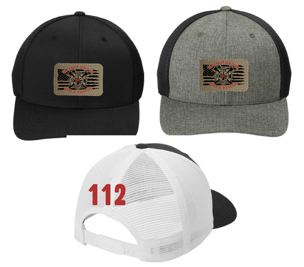 Walnut Grove Fire & Rescue Department Cap with Patch