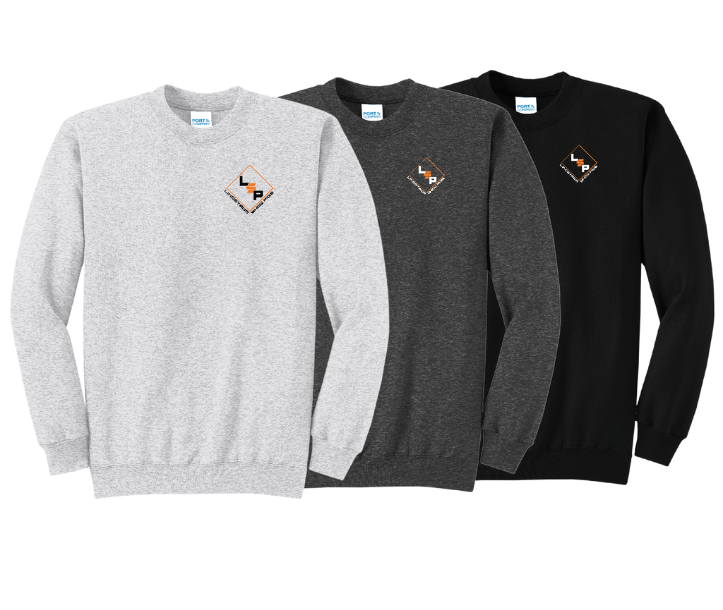 Lindstrom Show Pigs : Port & Company® Core Fleece Crewneck Sweatshirt (Youth & Adult)