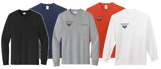 IHMC-Port & Company® Long Sleeve Pocketed Tee