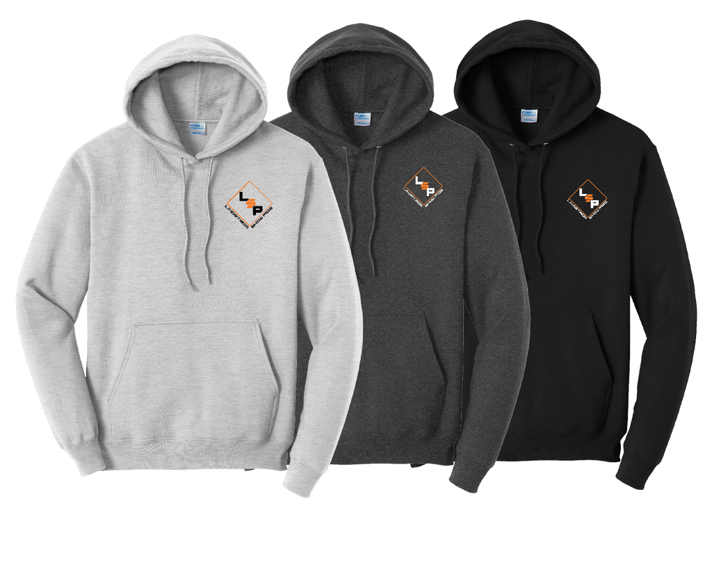 Lindstrom Show Pigs : Port & Company® Core Fleece Pullover Hooded Sweatshirt (Youth & Adult)