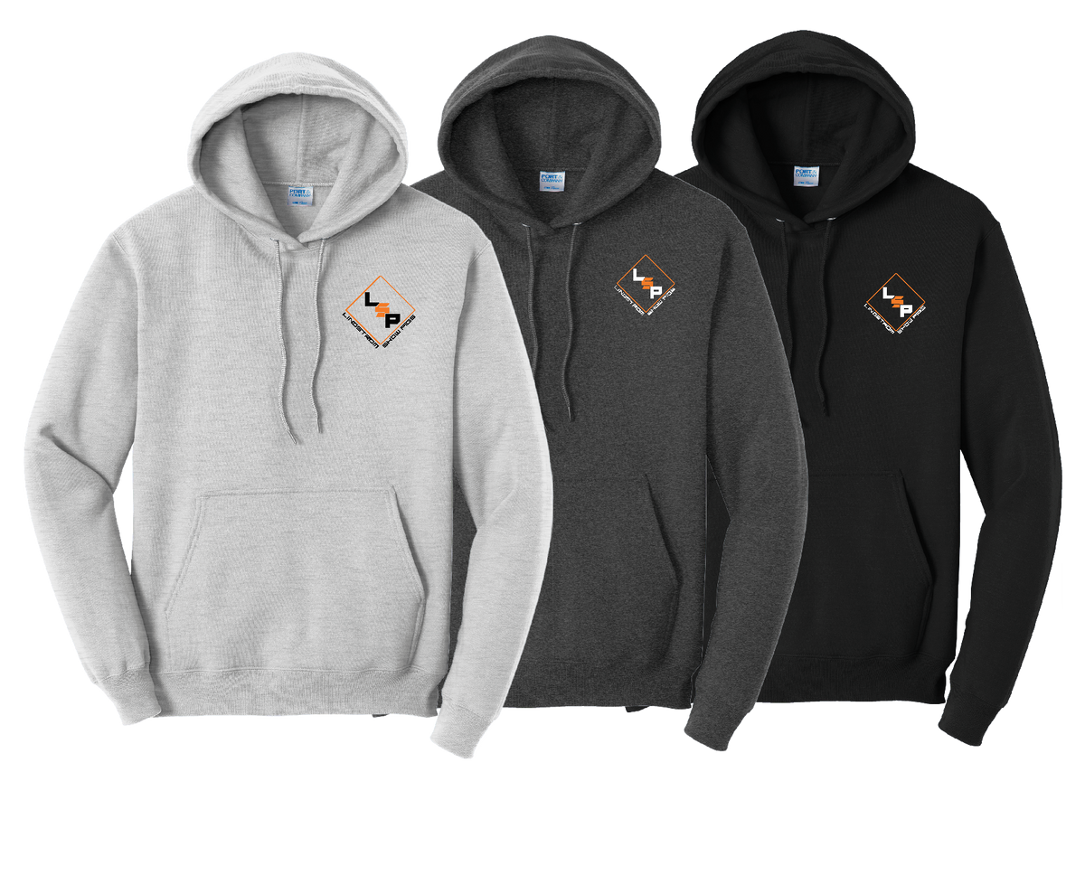 Lindstrom Show Pigs : Port & Company® Core Fleece Pullover Hooded Sweatshirt (Youth & Adult)