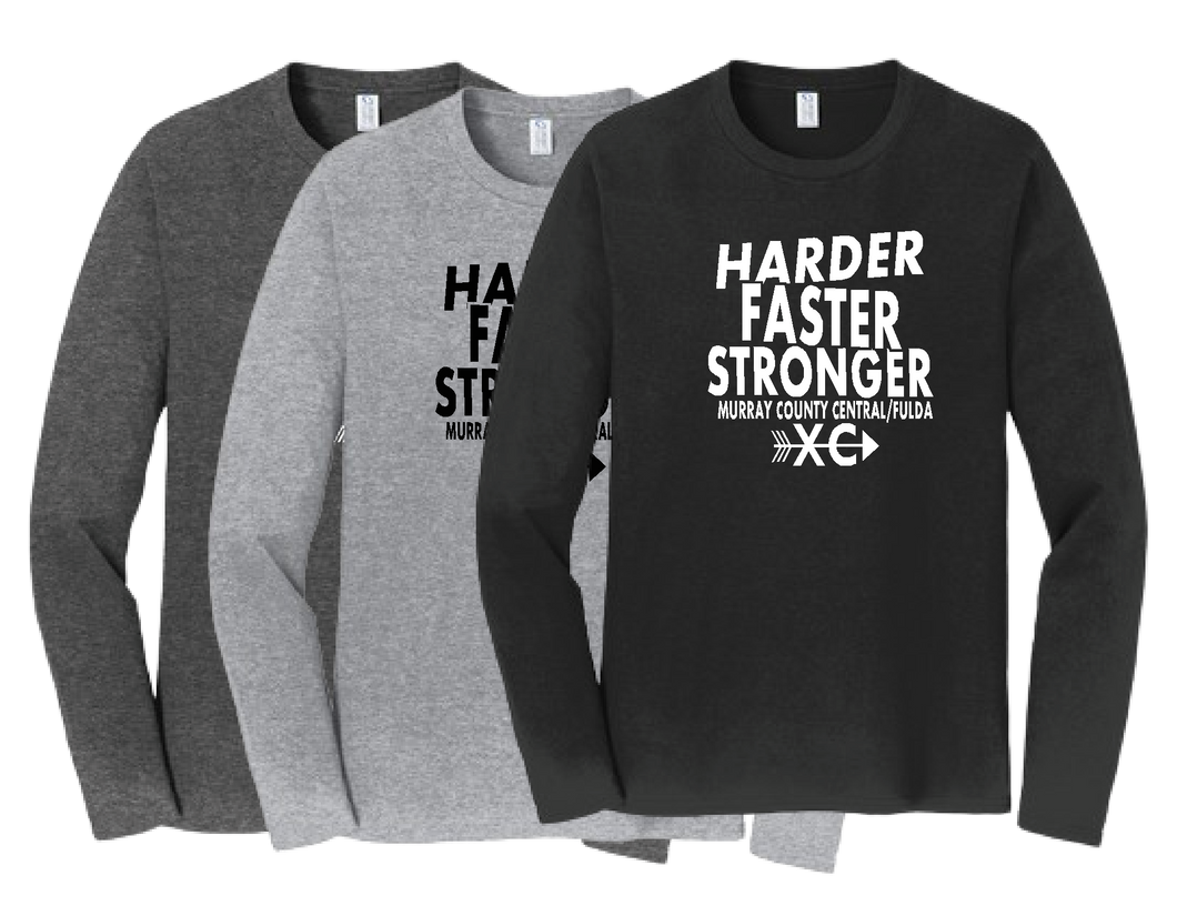 MCC/F CROSS COUNTRY Harder Faster Long Sleeve Tshirt