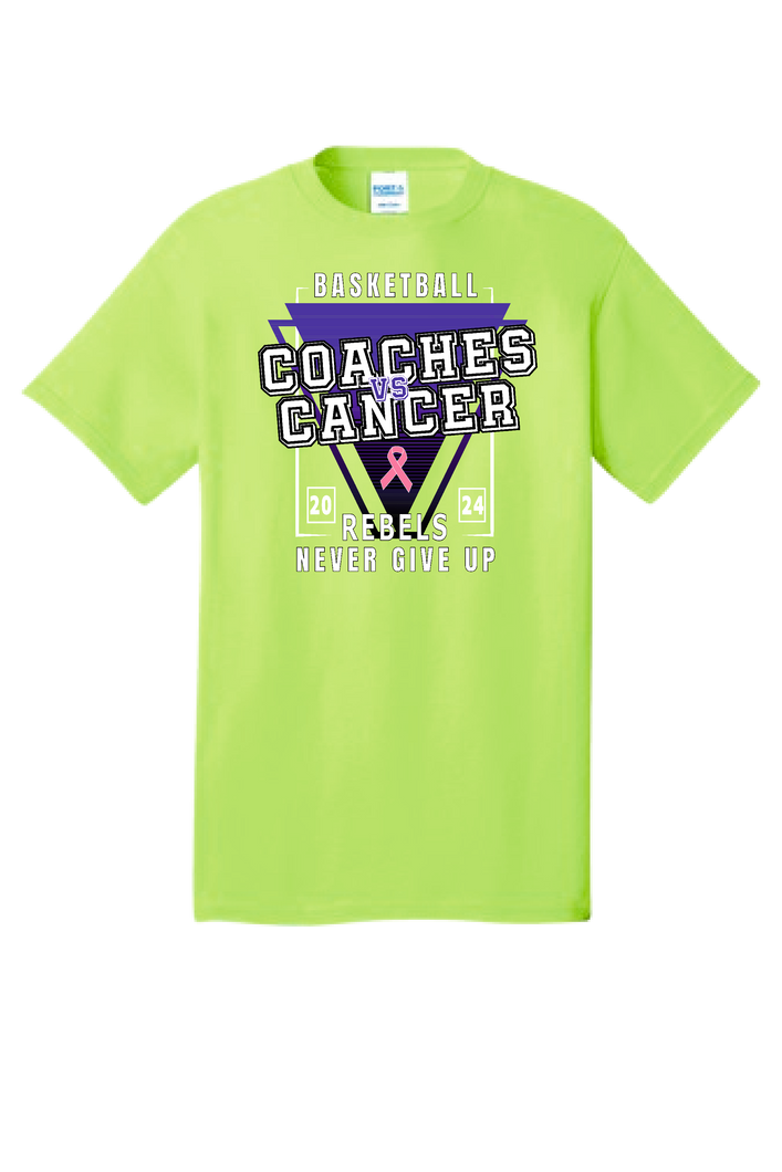 STUDENT Annual MCC  Coaches VS. Cancer 2024 Fundraiser Tshirt