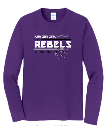 MCC 2023Basketball : Port & Company® Long Sleeve Core Cotton Tee