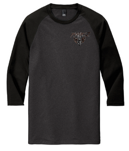 IHMC-District  Men's/Women's  Perfect Tri ® 3/4-Sleeve Raglan