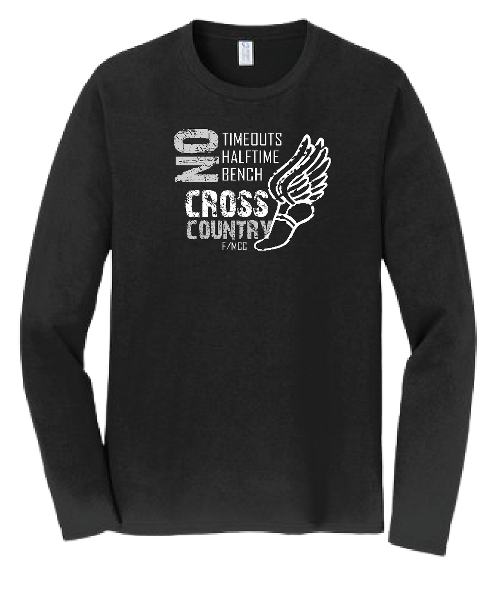 MCC/F CROSS COUNTRY NO TIMEOUTS Long Sleeve Tshirt