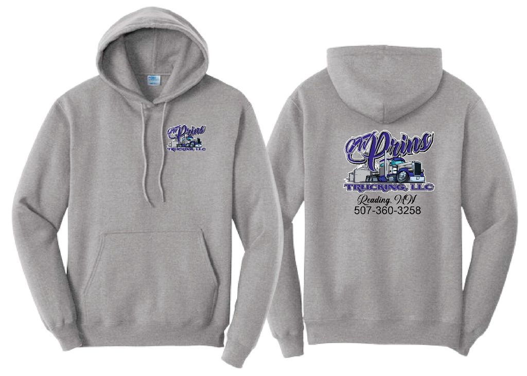 Prins Trucking Port & Co™ Core Fleece Pullover Hooded Sweatshirt