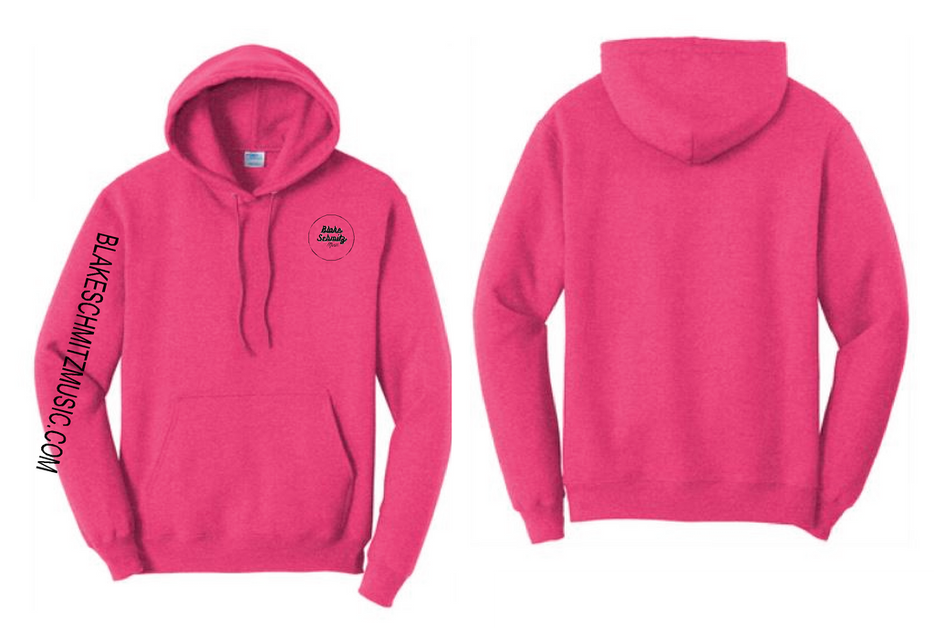 BLAKE SCHMITZ MUSIC- Hooded Sweatshirt -  COLOR CHOICES