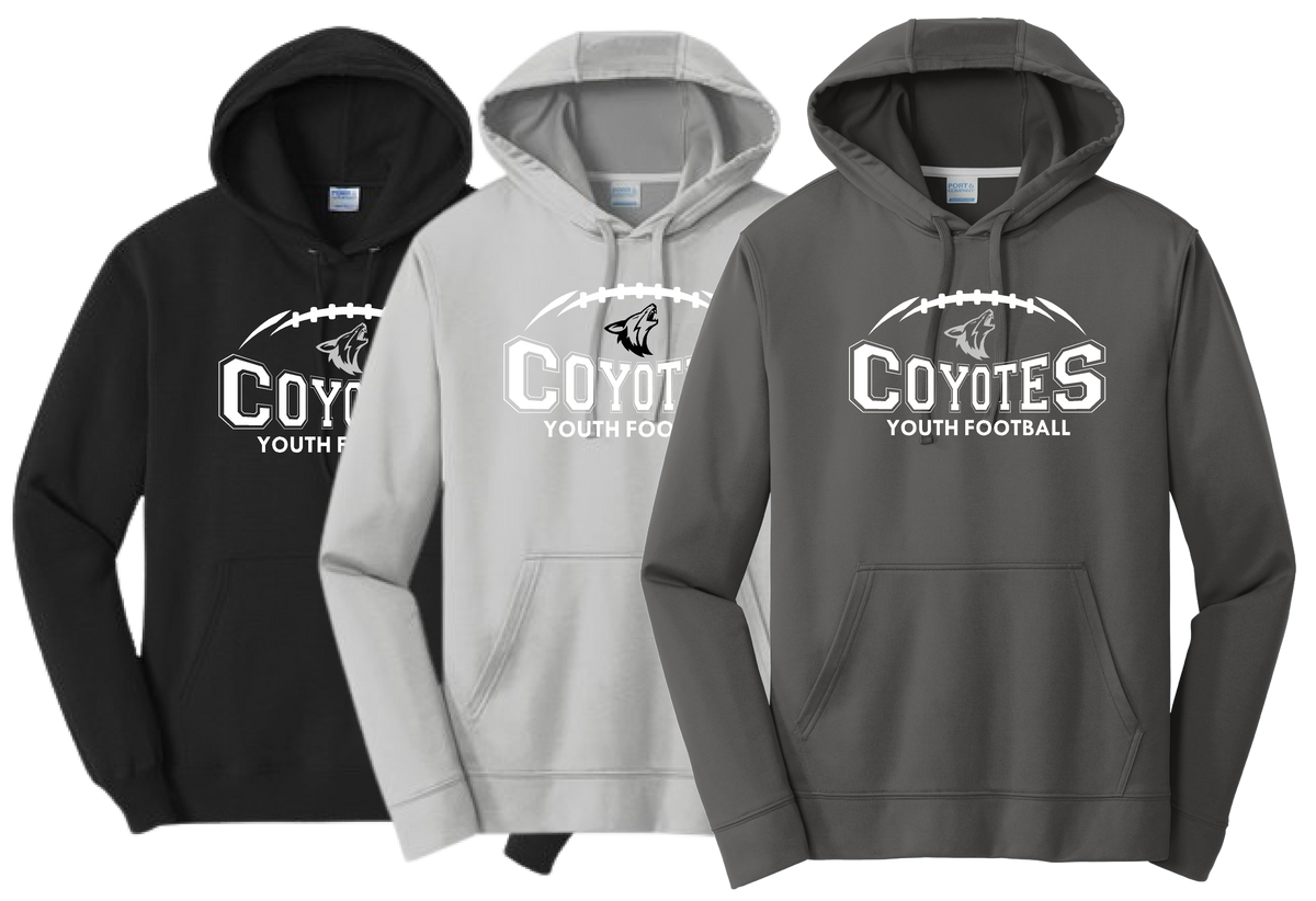 HLO-F COYOTE YOUTH FOOTBALL PERFORMANCE SWEATSHIRT