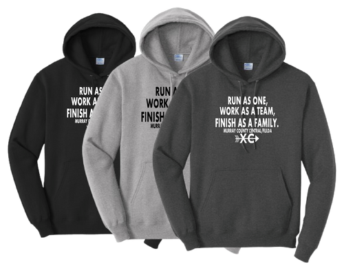 MCC/F CROSS COUNTRY Team Family Slogan Hooded Sweatshirt