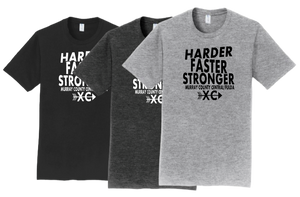 MCC/F CROSS COUNTRY  Harder Faster Slogan Tshirt