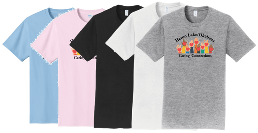 Heron Lake/Okabena Caring Connections Short Sleeve Tshirt