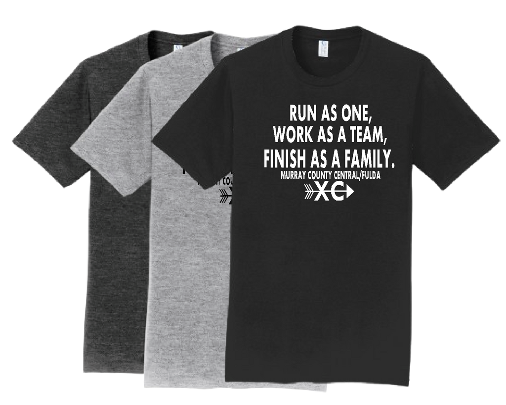 MCC/F CROSS COUNTRY  Team Family Slogan Tshirt